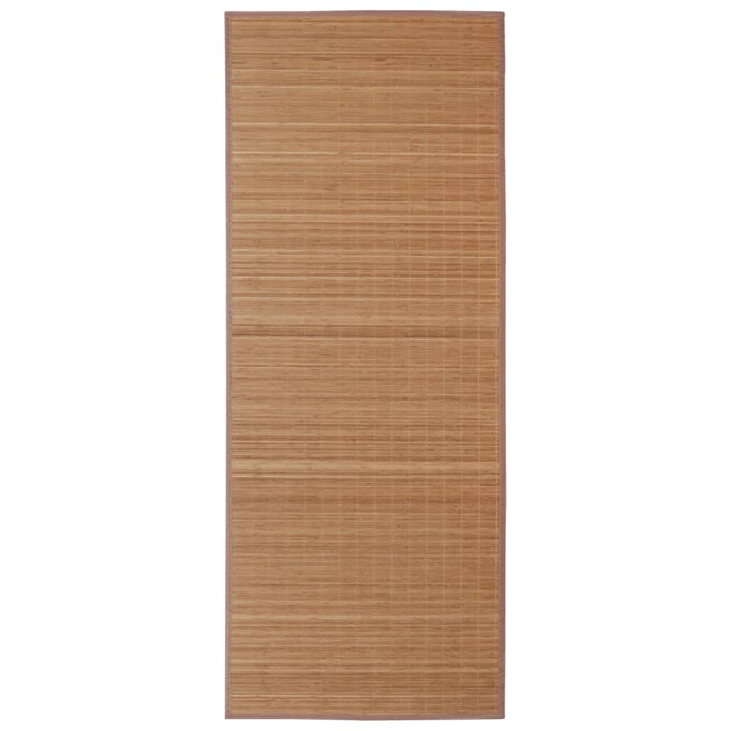 Tapijt Bamboe 160 x 230 cm Bruin