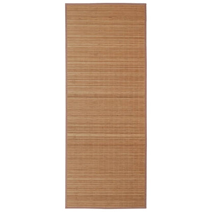 Tapijt Bamboe 160 x 230 cm Bruin
