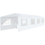 Partytent 12x3 m wit