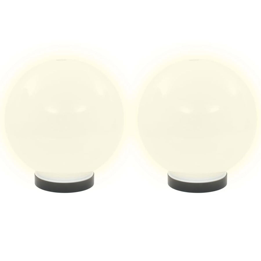 Led-Bollampen 2 St Rond 20 Cm Pmma 1