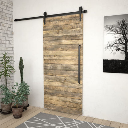 Doos Met Onderdelen Voor Schuifdeur Staal 1 183 cm Zwart