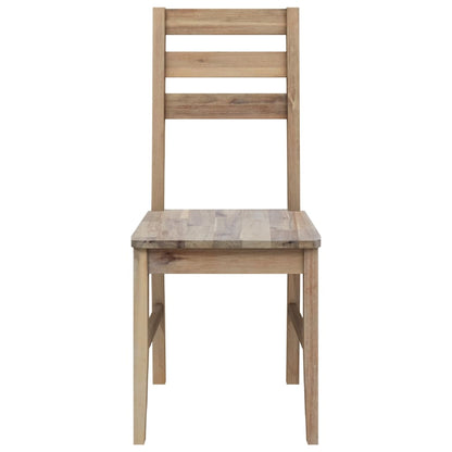 Eetkamerstoelen Massief Acaciahout 2