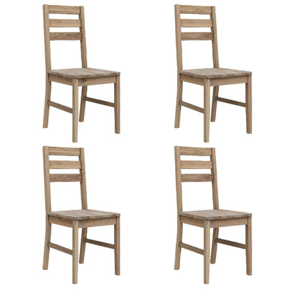 Eetkamerstoelen Massief Acaciahout 4