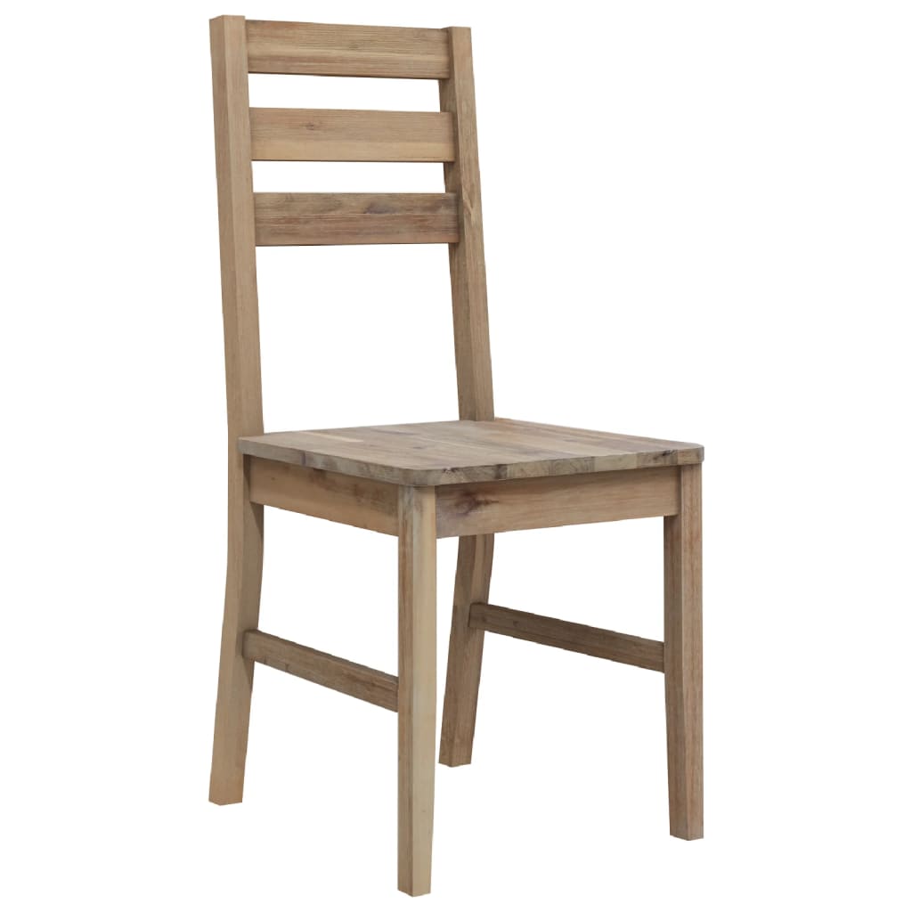 Eetkamerstoelen Massief Acaciahout 4