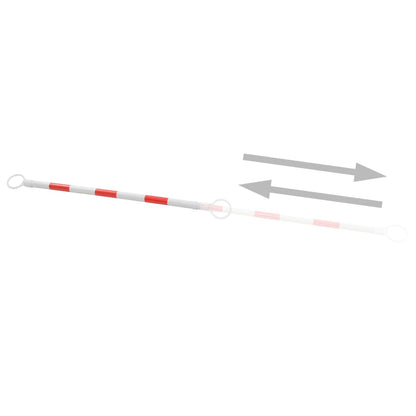 Pylonstangen Inklapbaar 116-197 Cm Kunststof St