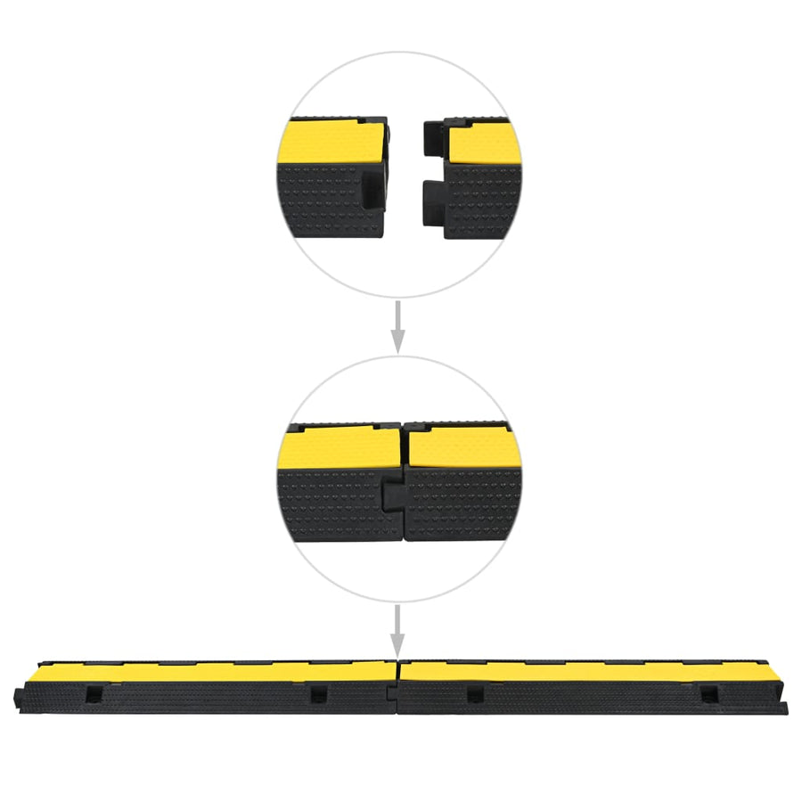 Kabelbeschermer Drempels 1 Tunnel 100 Cm Rubber St 2 100 x 25 x 5.9 cm
