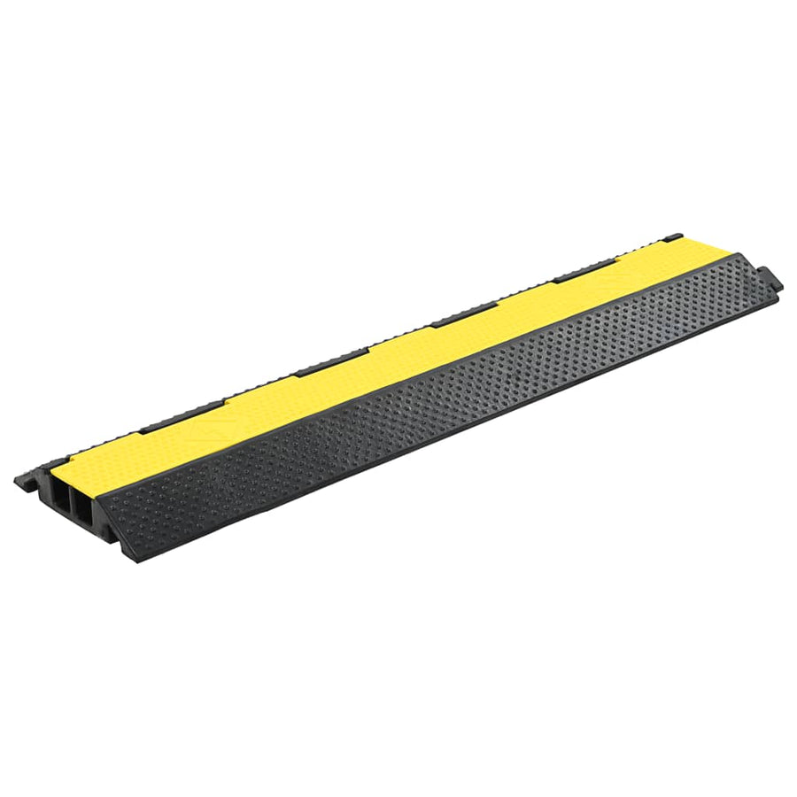 Kabelbeschermer Drempel 2 Tunnels 0,5 Cm Rubber 1 101.5 x 24.5 x 4.7 cm