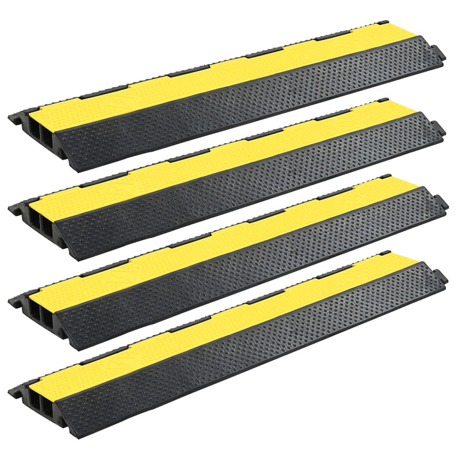 Kabelbeschermer Drempels 2 Tunnels 101,5 Cm Rubber St 4 101.5 x 24.5 x 4.7 cm