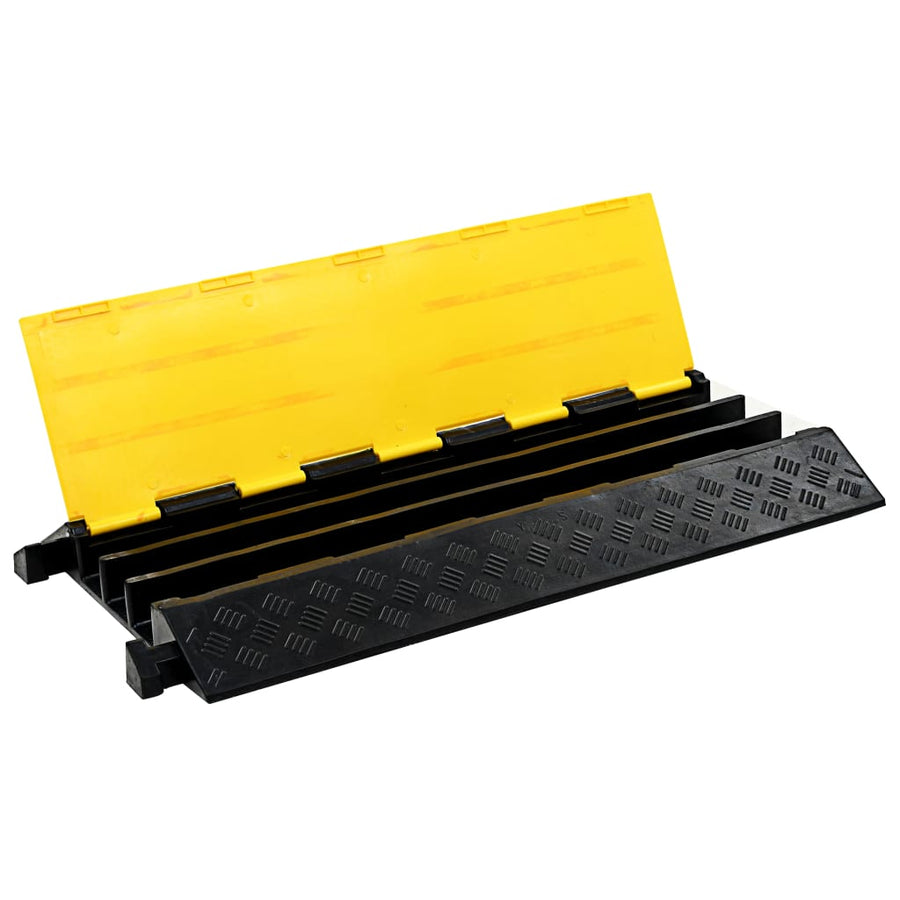 Kabelbeschermer Drempel 3 Tunnels 93 Cm Rubber 1 93 x 49 x 7 cm