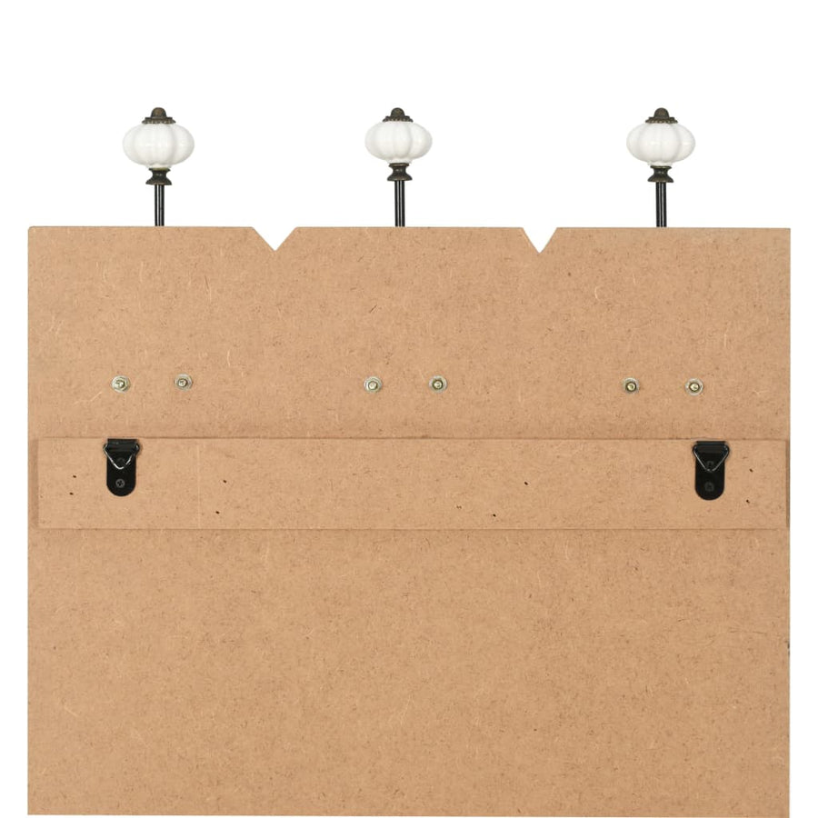 Wandkapstok Met 6 Haken 20X40 Cm Live Life