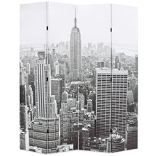 Kamerscherm New York Bij Daglicht 160X170 Cm Zwart En Wit
