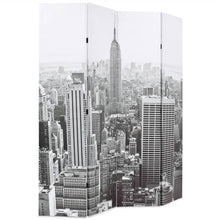 Kamerscherm New York Bij Daglicht 160X170 Cm Zwart En Wit