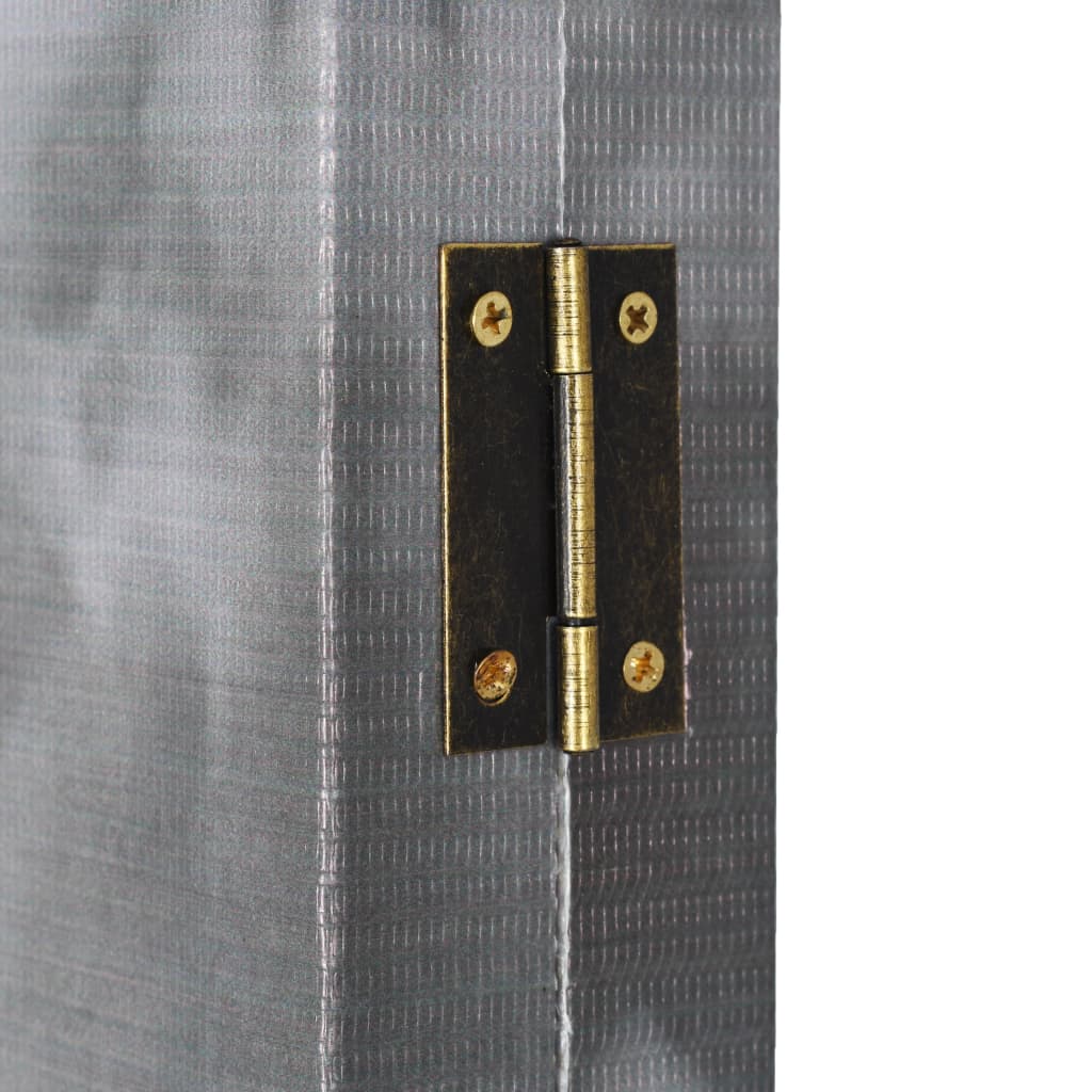 Kamerscherm inklapbaar Londen bus 160x170 cm zwart en wit 160 x 170 cm