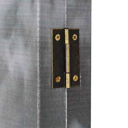 Kamerscherm inklapbaar Londen bus 160x170 cm zwart en wit 160 x 170 cm