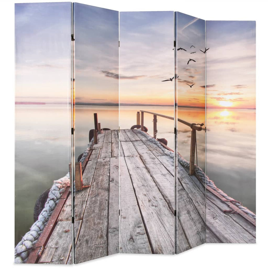 Kamerscherm Inklapbaar Meer 200X170 Cm 200 x 170 cm