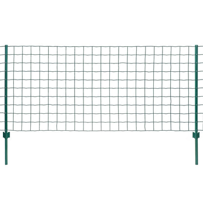 Euro hek 20x1,2 m staal groen 20x1.2m/76x63mm