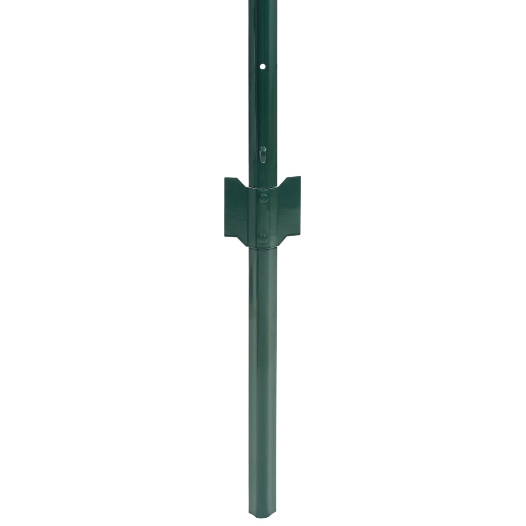 Euro hek 20x1,2 m staal groen 20x1.2m/76x63mm