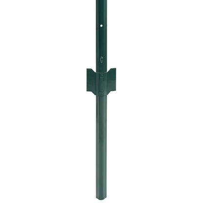 Euro hek 20x1,2 m staal groen 20x1.2m/76x63mm