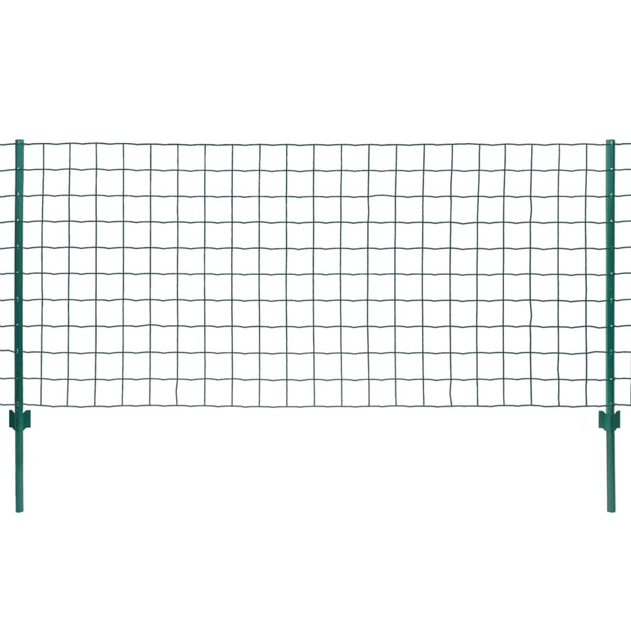 Euro hek 20x1 m staal groen 20x1m/100x100mm