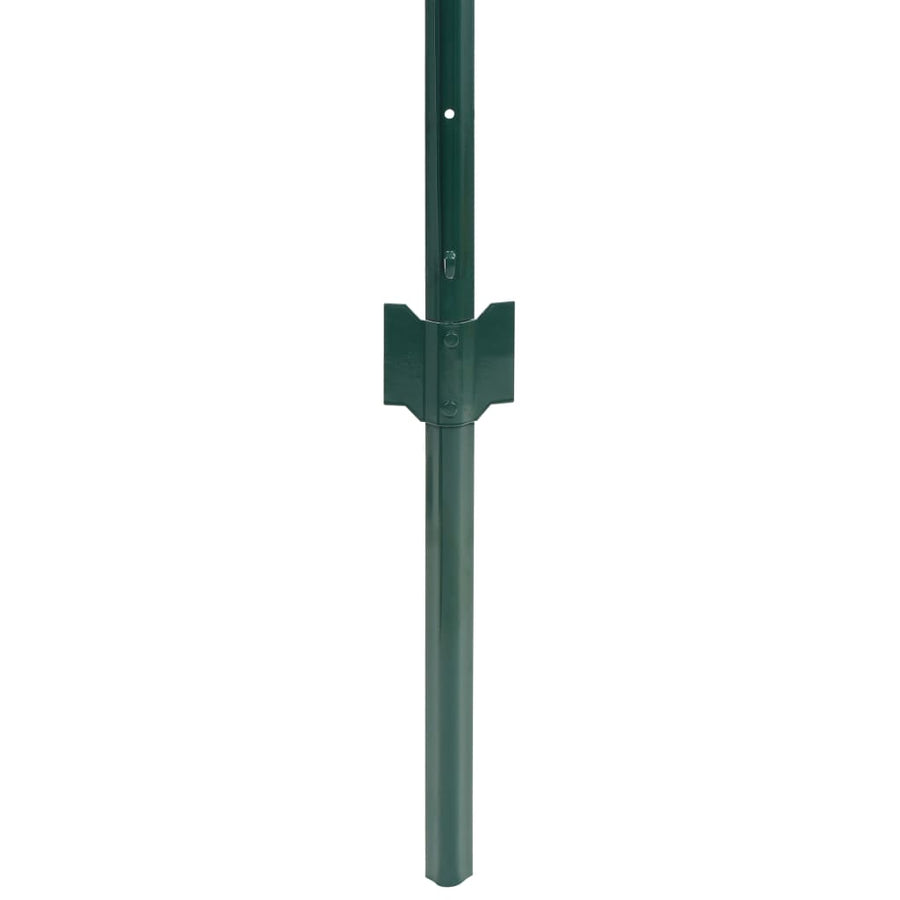 Euro hek 20x1 m staal groen 20x1m/100x100mm