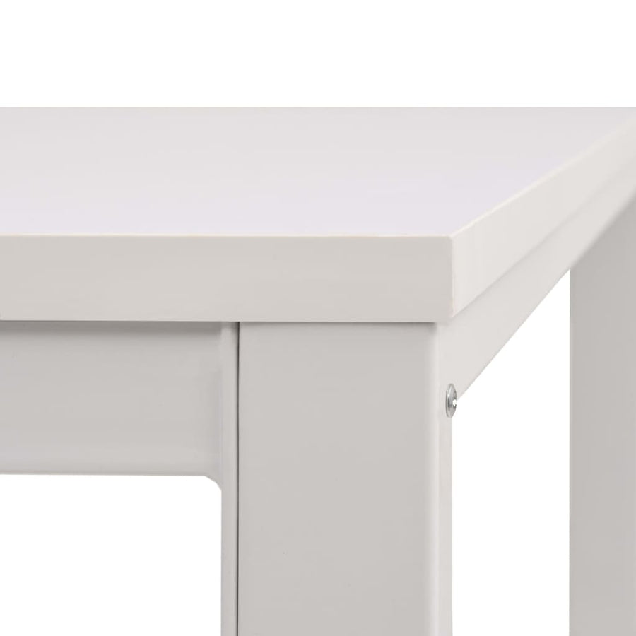 Schrijftafel 120X60X75 Cm Wit