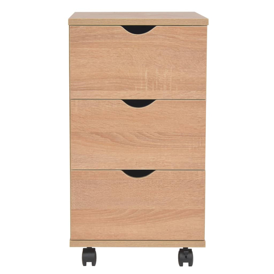 Ladekast 33X45X60 Cm Kleur Eiken