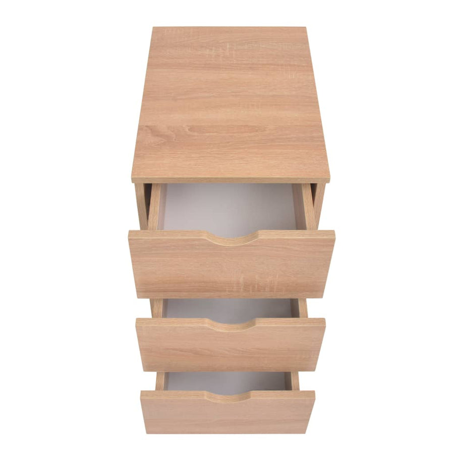 Ladekast 33X45X60 Cm Kleur Eiken