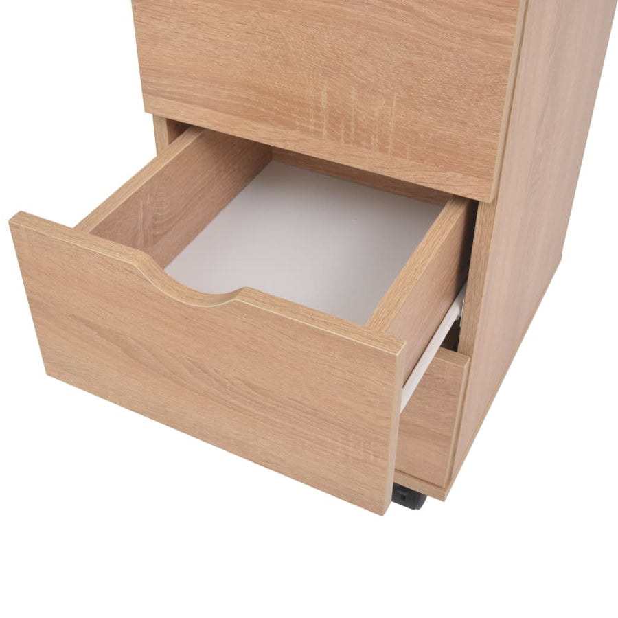 Ladekast 33X45X60 Cm Kleur Eiken
