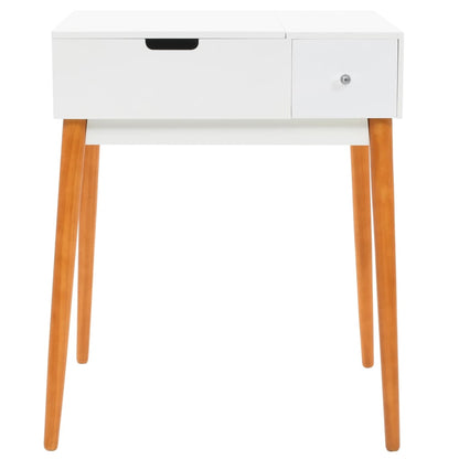 Kaptafel Met Spiegel 60X50X86 Cm Mdf
