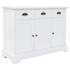 Sideboard with 3 doors 105x35x77.5 cm MDF and pine wood