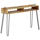 Console table 115x35x76 cm solid mango wood