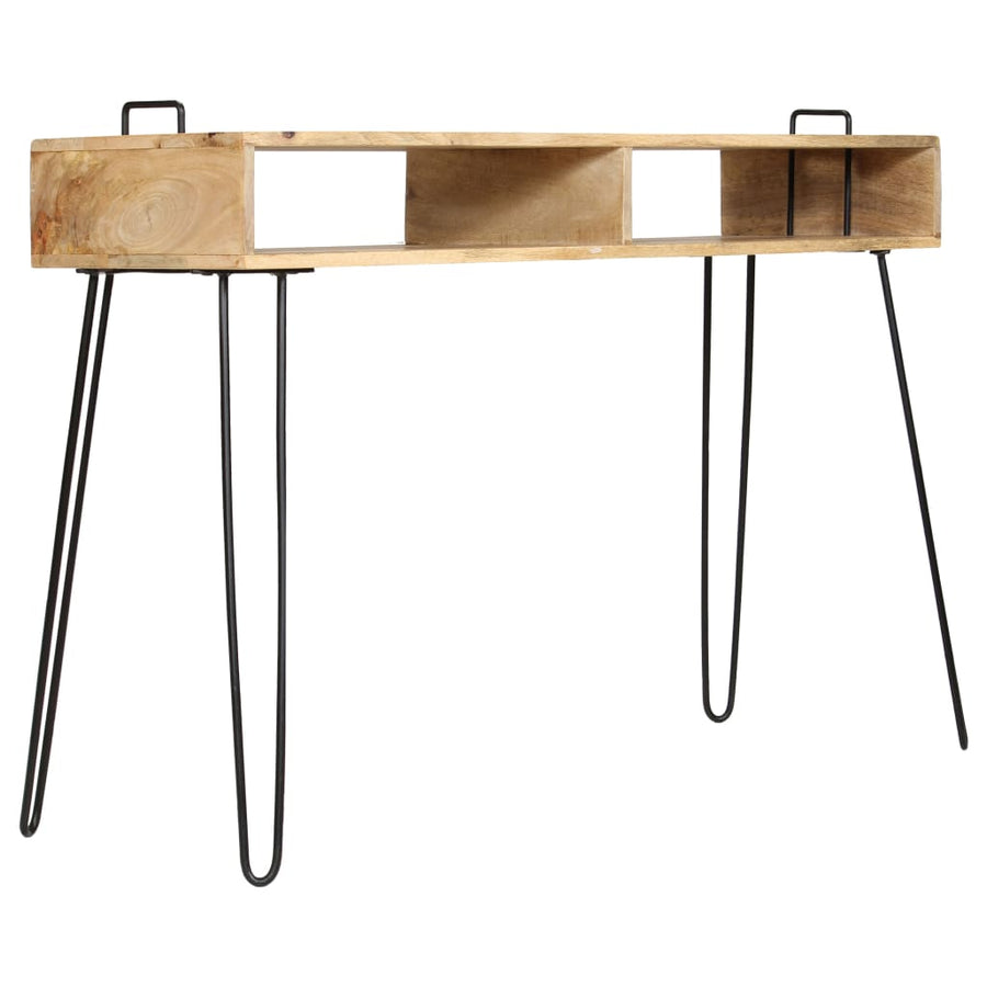 Wandtafel 115X35X76 Cm Massief Mangohout