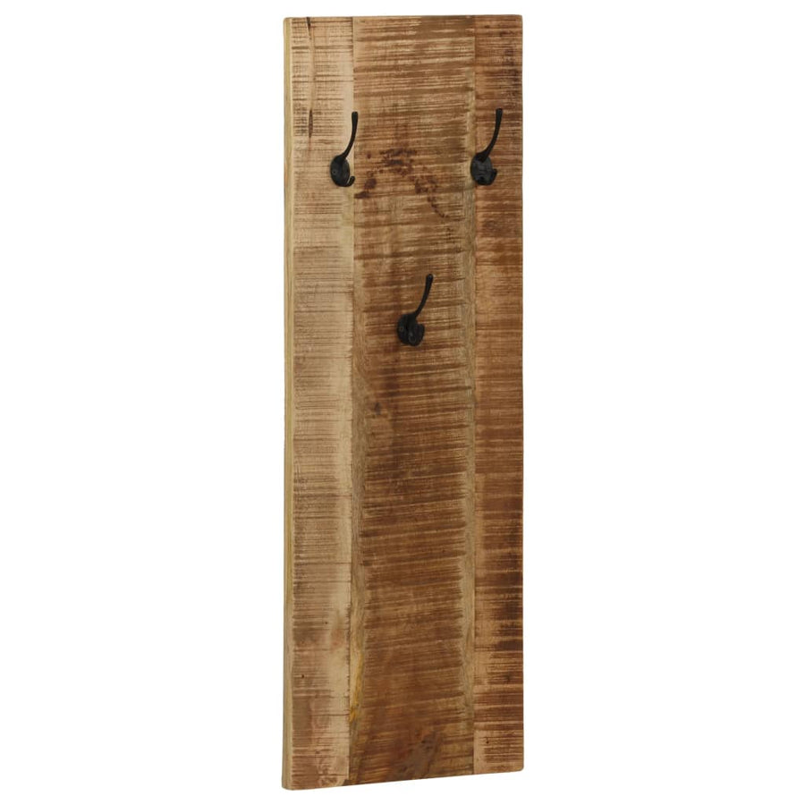 Wandkapstokken 2 St 36X110X3 Cm Massief Mangohout