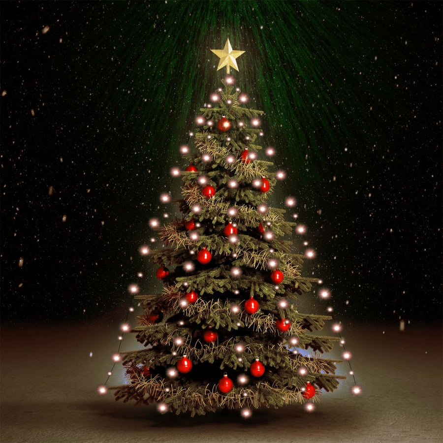 Kerstboomverlichting Met 80 Led's Net 180 cm Warmwit