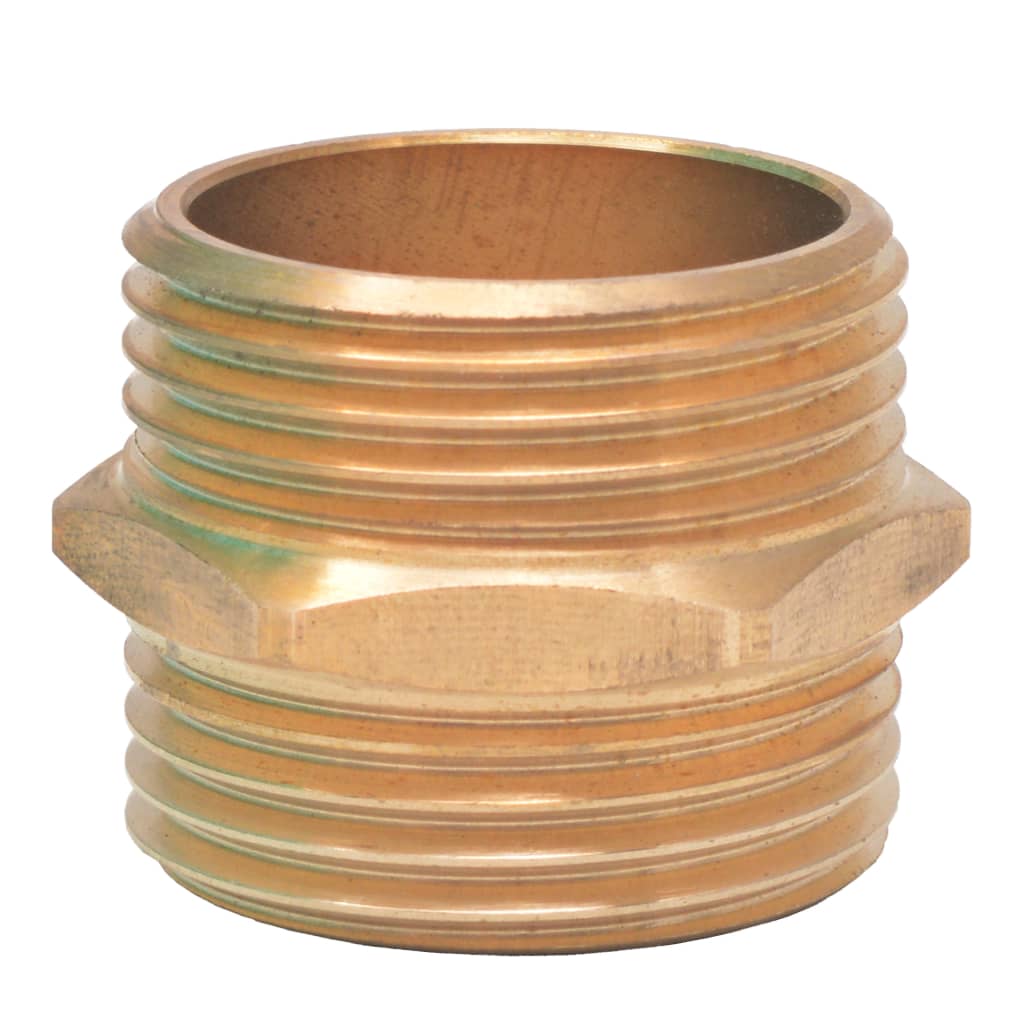 Zuigslang Met Messing Koppelingen 25 Mm 7 m Zwart