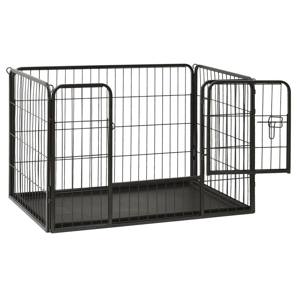 Puppyren Staal 91,5 x 59 x 61 cm