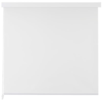 Rolgordijn Voor Douche Wit 80 x 240 cm Effen wit
