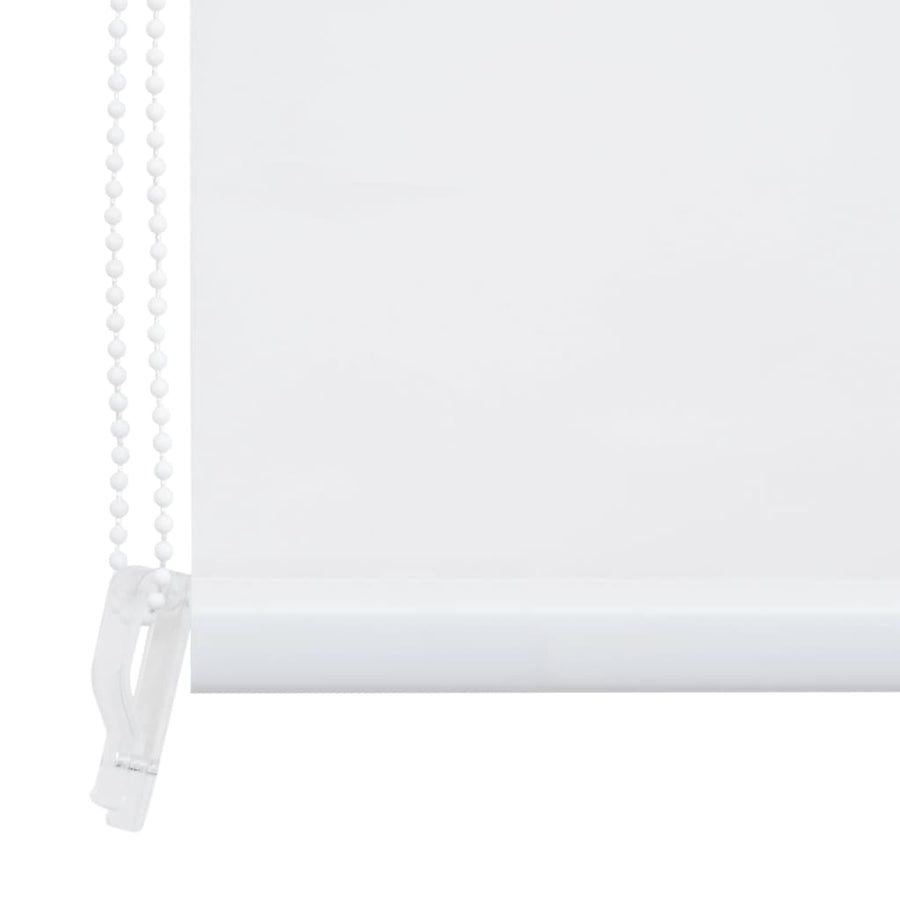 Rolgordijn Voor Douche Wit 80 x 240 cm Effen wit