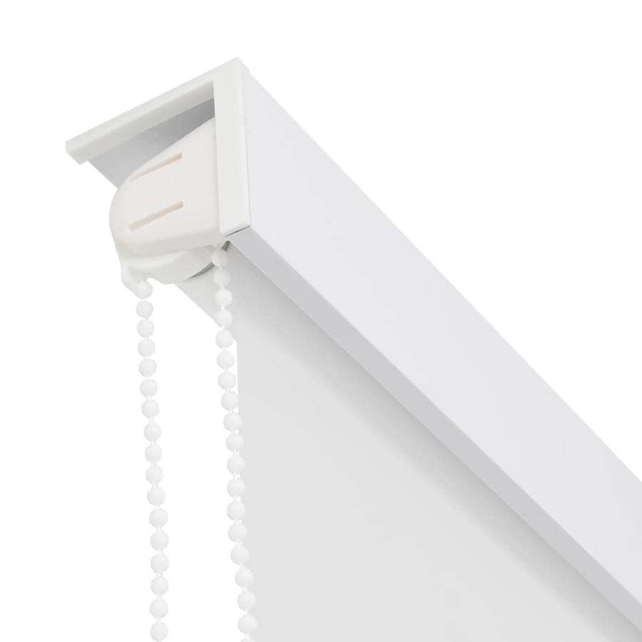 Rolgordijn Voor Douche Wit 80 x 240 cm Effen wit