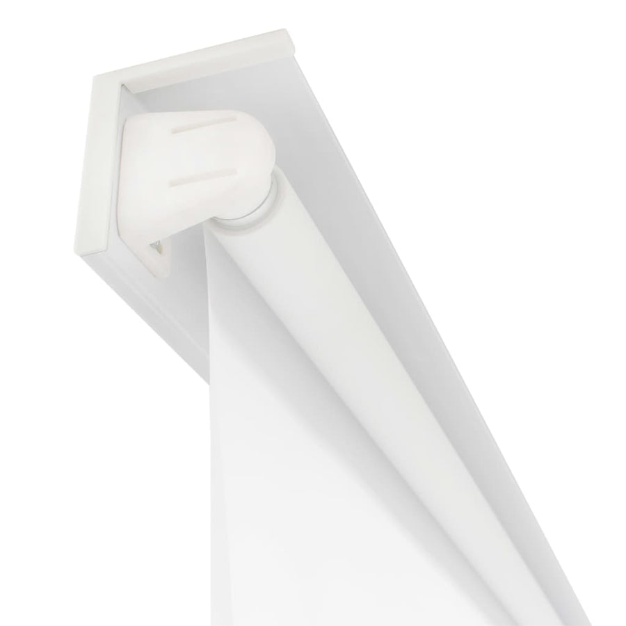 Rolgordijn voor douche 100x240 cm wit 100 x 240 cm Effen wit