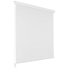 Rolgordijn voor douche 120x240 cm wit 120 x 240 cm Effen wit