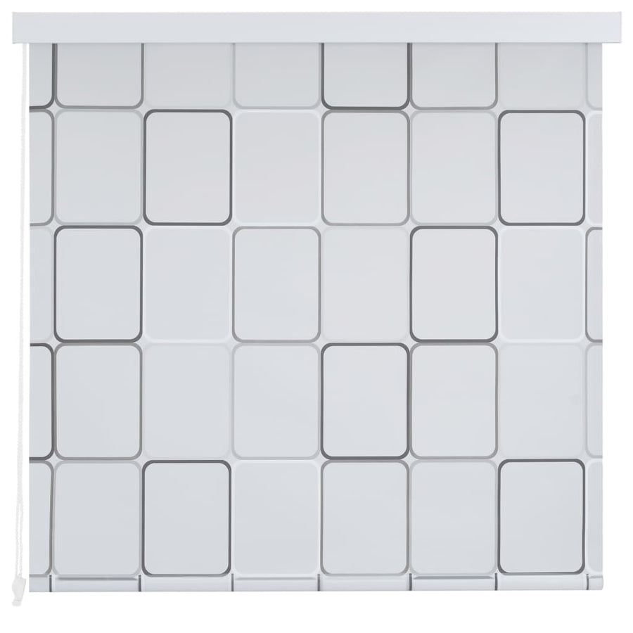 Rolgordijn voor douche 80x240 cm vierkant 80 x 240 cm Vierkant