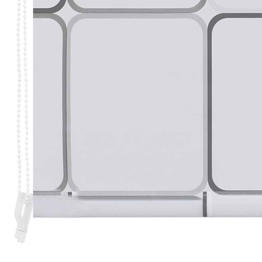 Rolgordijn voor douche 100x240 cm vierkant 100 x 240 cm Vierkant