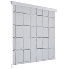 Roller blind for shower 140x240 cm square