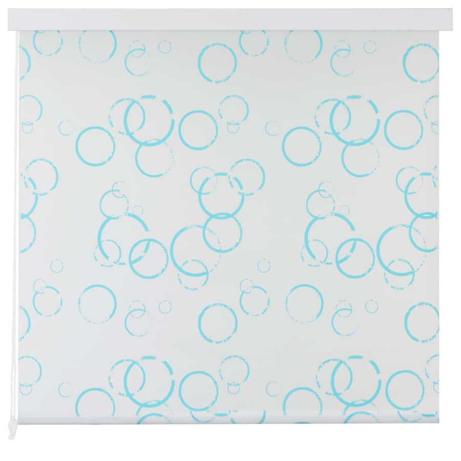Rolgordijn voor douche 80x240 cm bubbel 80 x 240 cm bubbel