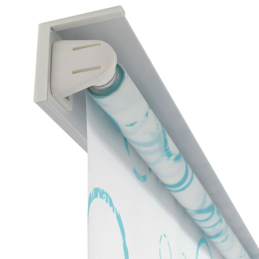 Rolgordijn voor douche 80x240 cm bubbel 80 x 240 cm bubbel