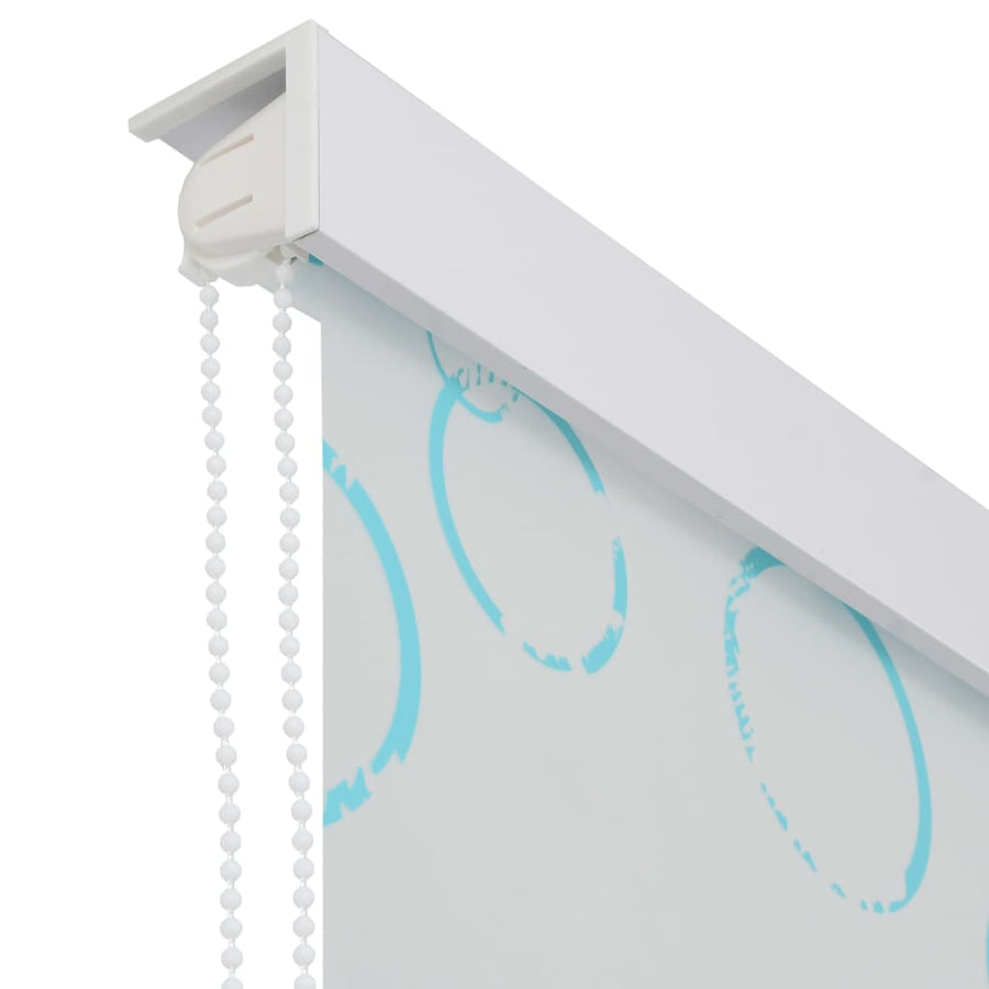 Rolgordijn voor douche 80x240 cm bubbel 80 x 240 cm bubbel