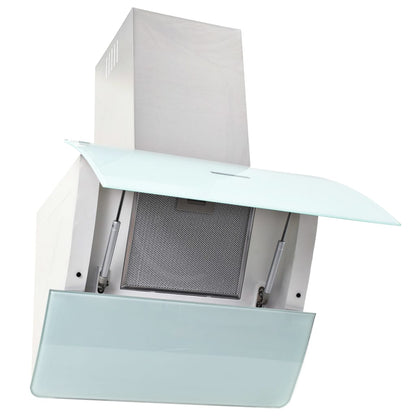 Wandafzuigkap 756 M³/U 60 Cm Roestvrij Staal 60 x 37 x 83 cm Wit