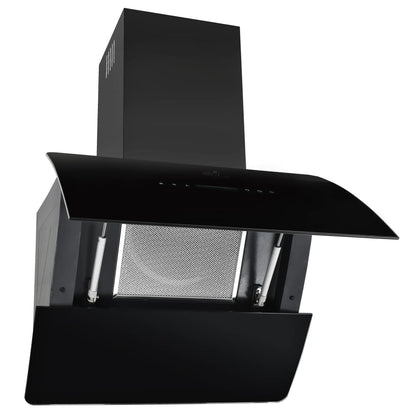 Wandafzuigkap 756 M³/U 60 Cm Roestvrij Staal 60 x 37 x 83 cm Zwart