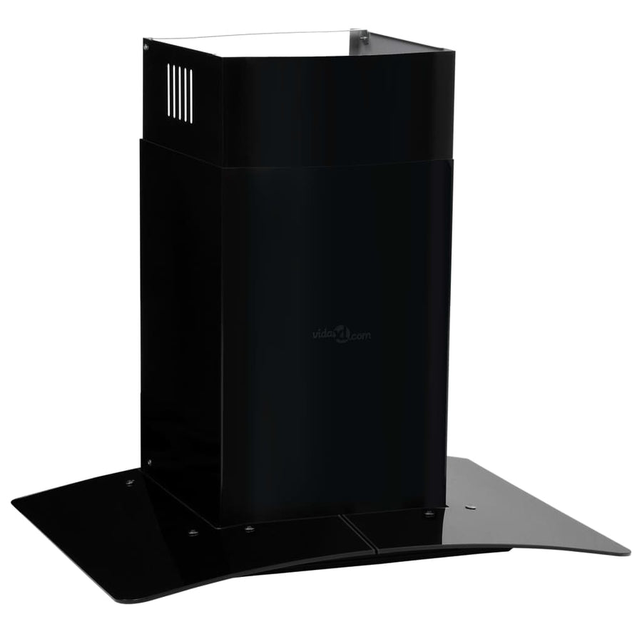 Wandafzuigkap 756 M³/U 60 Cm Roestvrij Staal Zwart 60 x 45 x (43-70) cm